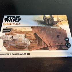 Star Wars Mandalorian Razor Crest & Sandcrawler Paper Model Kit
