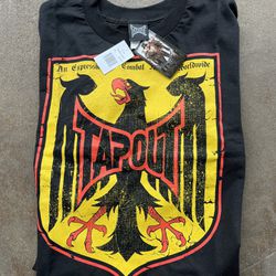 Vintage TAPOUT Shirt NWT Size 3XL “An Expression Of Combat Known Worldwide”