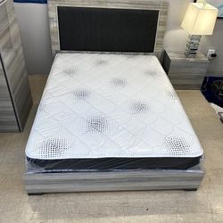 Queen Size Mattress 12” Inches Thick Plush Firm New From Factory Wrapped in Plastic Also Available: Twin, Full And King Same Day Delivery 🚚