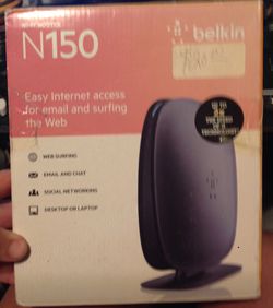 Belkin N150 Wireless Router wi-fi