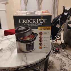 Crock Pot Crockpot Multi Cooker Pressure Slow Cook Steamer