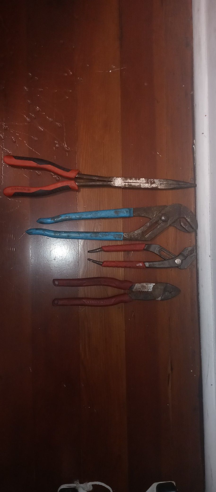 4 misc. tools: pliers and adjustable wrenchs