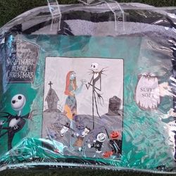 The Nightmare Before Christmas Blanket Twin-full 