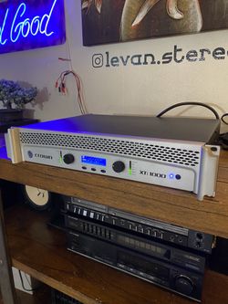 Legendary Power: Crown XTi 1000 Professional Amp – Iconic Vintage Performance