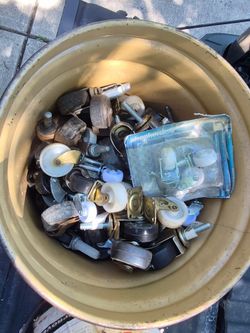 2 Buckets of Casters