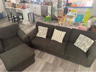 Couch and love seat