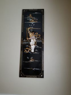 3PC Japanese art frame