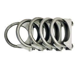 1 3/4" O.D.Universal Muffler Tips Exhaust Hanger U Bolt Mild Steel Clamp 5pcs   (CLU 134x5