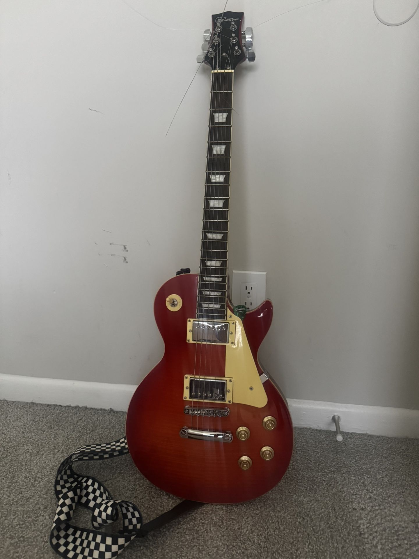 Guitar Silvertone Les Paul - Sunburst