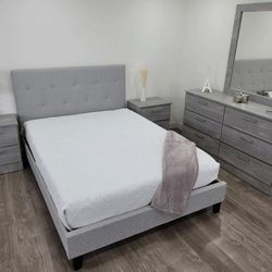 BEDROOM SET-JUEGO DE DORMITORIO  🆕️ 