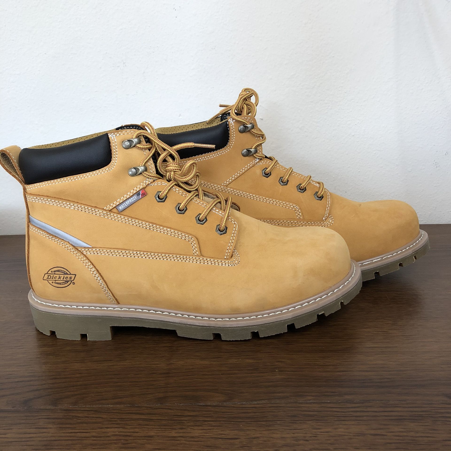 Men Dickies steel toe boots waterproof size 13