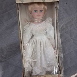 Keepsake memories porcelain doll