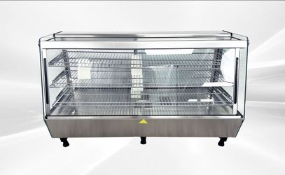 NSF chip Warmer Countertop Display Cabinet ShowCase RTR-205L