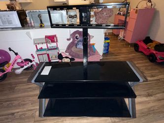 🖥️ BRAND NEW TV STAND WITH SWIVEL TV MOUNT