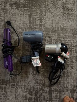 Blow dryers and flat iron