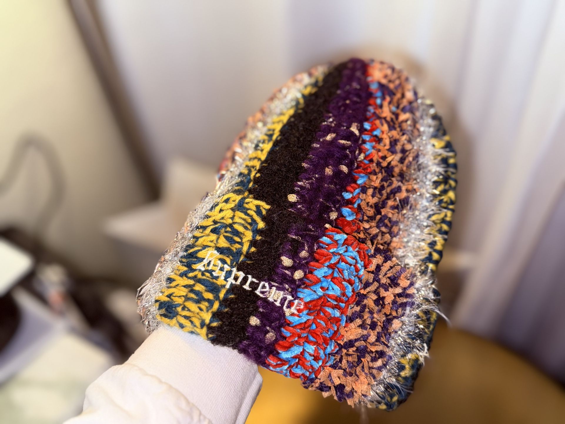 Supreme Tinsel Stripe Beanie (2025)