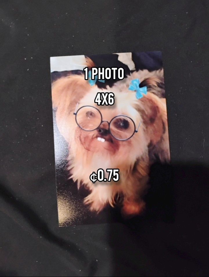 4x6 custom photo! (Read description for more details)