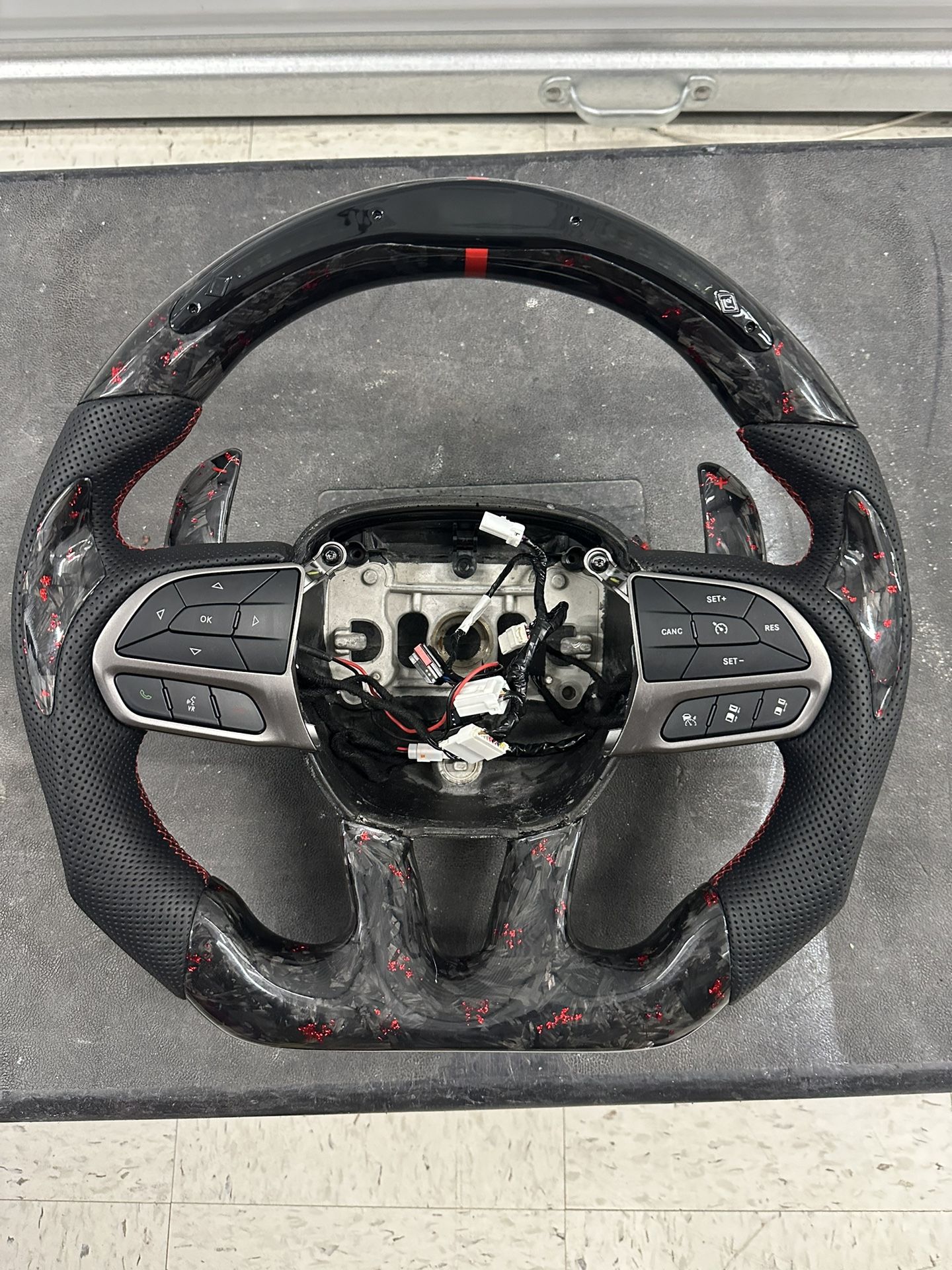 Forged Carbon Fiber Steering Wheel