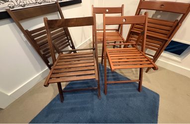Wood Folding Chairs