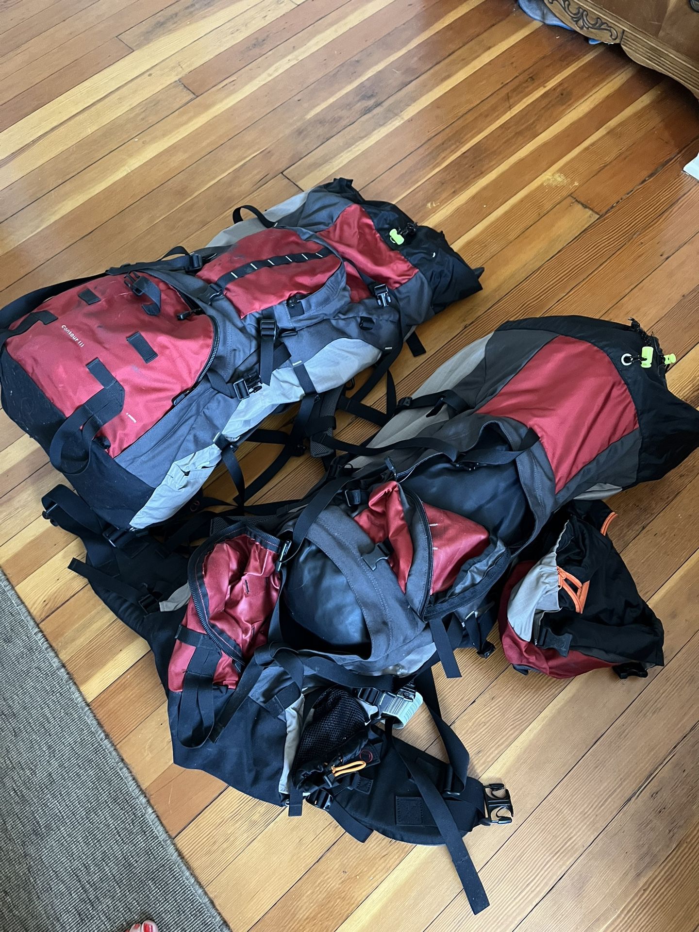 Two Backpacking Packs