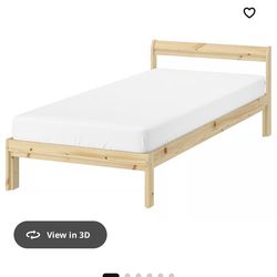 Bed frame + mattress