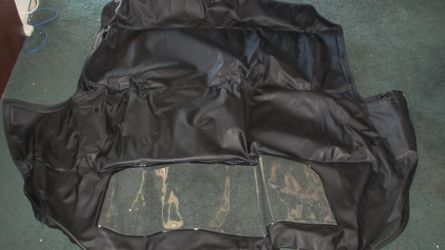 Karmann Ghia 68-69 Black Convertible Vinyl Top