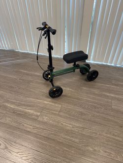 $39 / Gently used / Vitasophy knee scooter Walker - Green