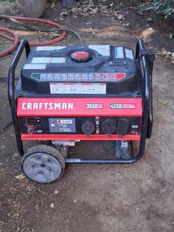 Craftsman 3650W / 4550W Portable Generator