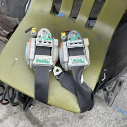 13-17 Honda Accord Left And Right Seat Belts Part