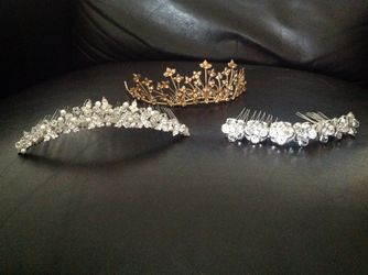 Headpices Bridal, bridesmaid, sweet sixteen, etc.