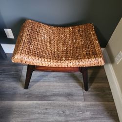 Rattan Ottoman