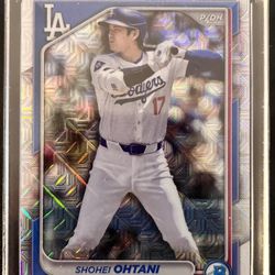 2024 Topps Bowman Chrome Shohei Ohtani Mojo Refractor #85