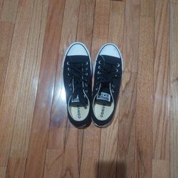 NO BOX! Converse Lift Womens Low Platform In Black Size 9
