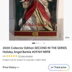 Holiday Barbie Was My Grandmas 30$