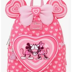 Loungefly Mickey And Minnie Valentine Kissing