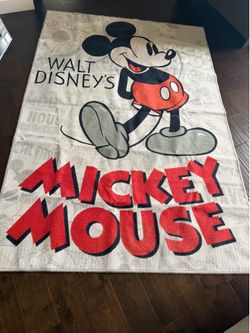 Mickey Mouse area Rug