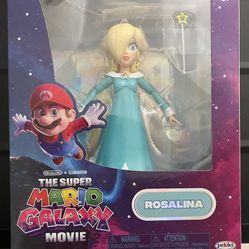 🔥Rosalina THE SUPER MARIO GALAXY MOVIE 5" Action Figure Jakks Pacific NEW!🔥