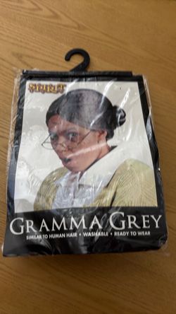 Spirit Gramma Grey Costume Wig