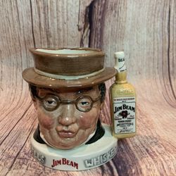 Royal Doulton Mr. Pickwick Jim Beam Whiskey Character Jug