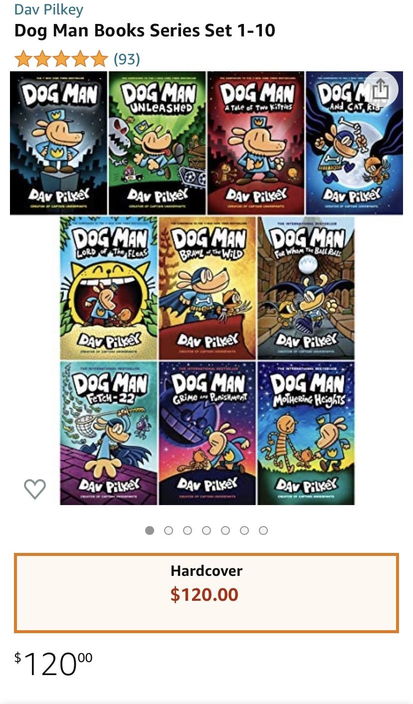 Dog Man Book Collection 1-10