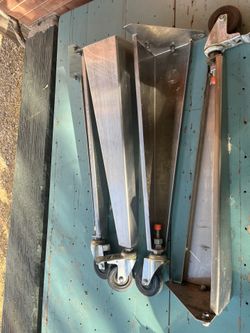 Ultra Heavy Duty Stainless Steel Table/Work Bench/Equipment Stand Legs with Casters