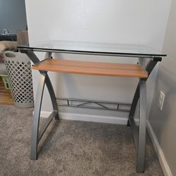 Glass Top Desk