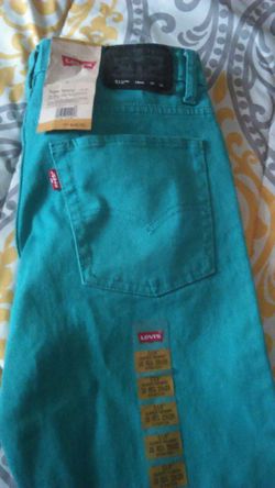 Turquoise 510 Levi's