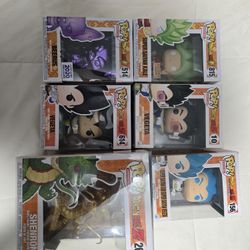 Dragon Ball Z/ Super Funko Pops 