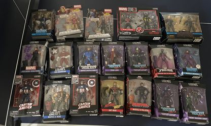 Assorted Marvel Legends Action Figures