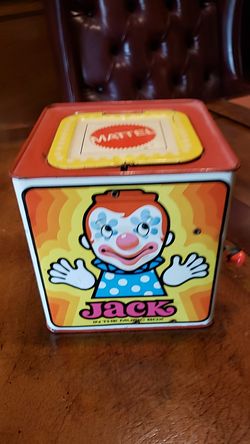 Mattel 1970s Jack in the Box