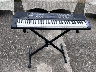 Rock jam RH5061 Keyboard Piano With Stand And Power Supply