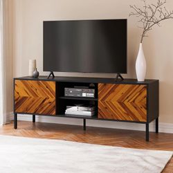 Bme Vivian 59" TV Stand with Doors
