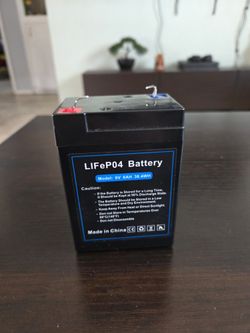 Toy Battery 6V 6ah 38.4W