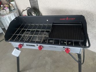 Camp Chef Tundra 3 Burner Stove with Griddle for Sale in Glmn Hot